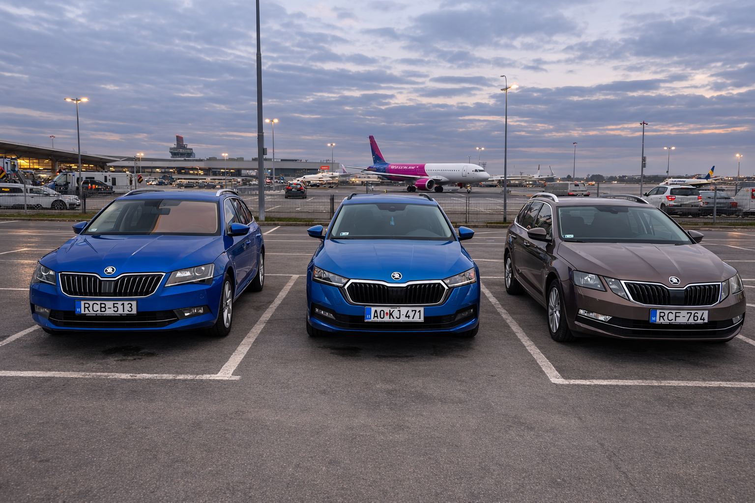 Skoda Octavia / Skoda SuperB / Skoda Enyaq / Renault Grand Scenic